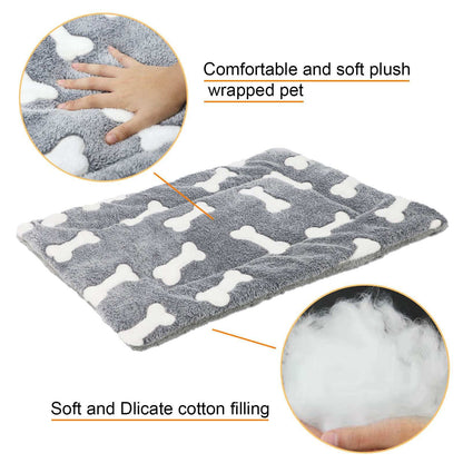 Self-Warming Cat Bed Mat - Washable Fleece - Purrfect Pet Haven