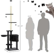 Wefulfil adjustable floor to ceiling cat tree - Sturdy Condo - Purrfect Pet Haven