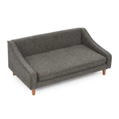 Elevated Dog Sofa Bed - Modern Armrest - Purrfect Pet Haven
