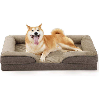 Large Orthopedic Dog Sofa - Foam Mattress - Purrfect Pet Haven