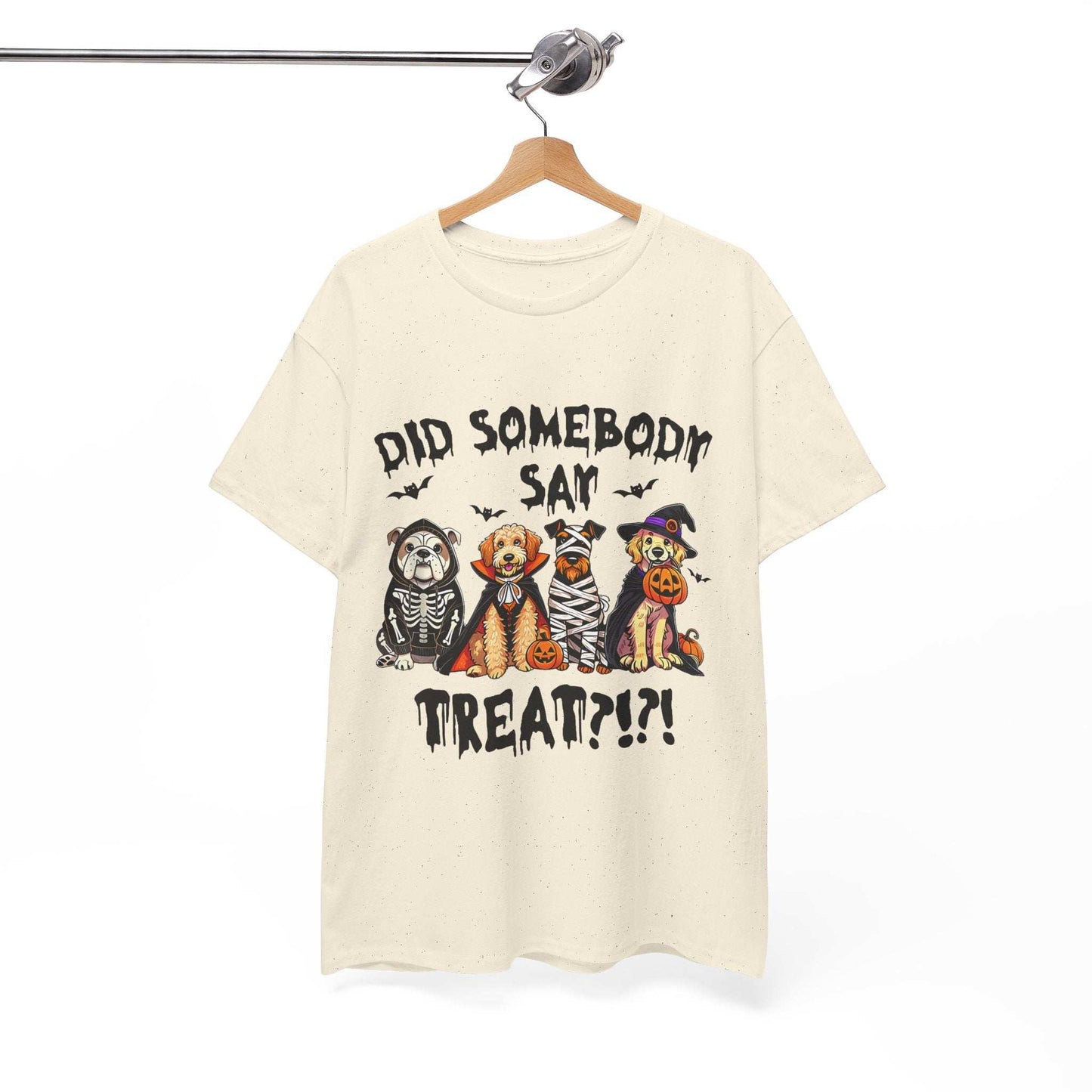 Halloween Pet Costume Tee - Unisex Heavy Cotton T-Shirt - Purrfect Pet Haven