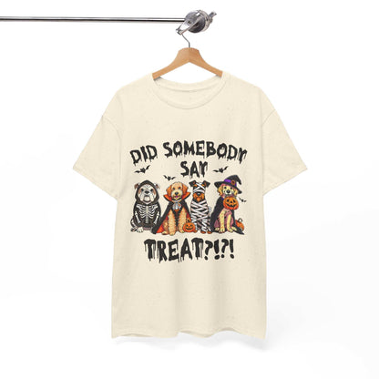Halloween Pet Costume Tee - Unisex Heavy Cotton T-Shirt - Purrfect Pet Haven