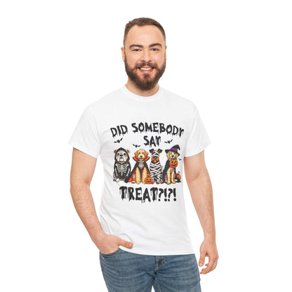 Halloween Pet Costume Tee - Unisex Heavy Cotton T-Shirt - Purrfect Pet Haven