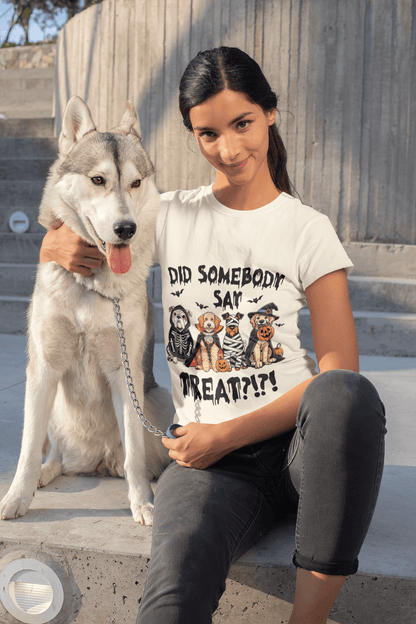 Halloween Pet Costume Tee - Unisex Heavy Cotton T-Shirt - Purrfect Pet Haven