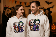 Creepy Couple Hoodie Sweatshirt - Halloween Matching Style - Purrfect Pet Haven