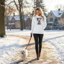Whimsy Pup Christmas - Dog Lover Holiday Hoodie Gift - Purrfect Pet Haven