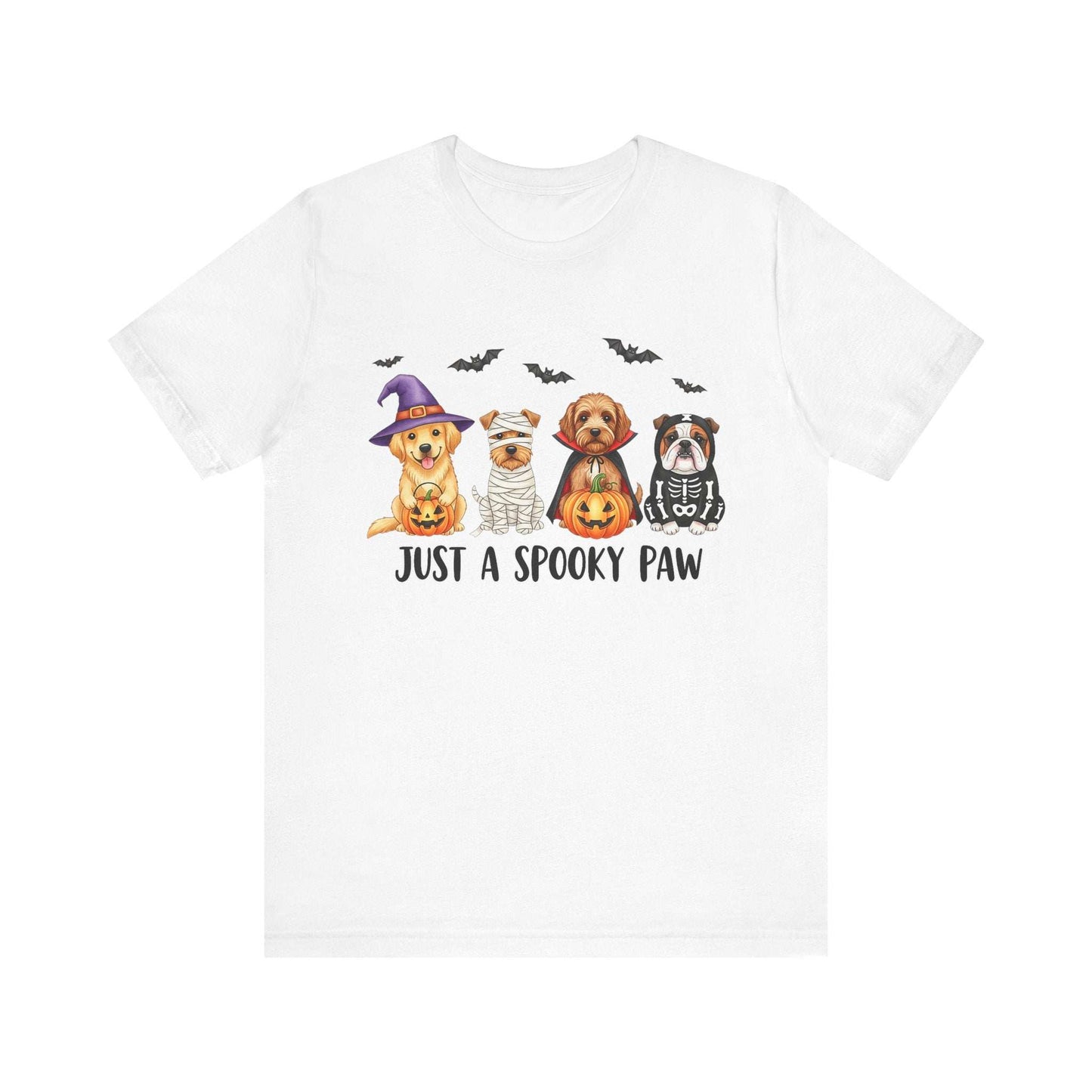 Halloween Dog Lovers - Unisex Tee Spooky Pet Shirt - Purrfect Pet Haven