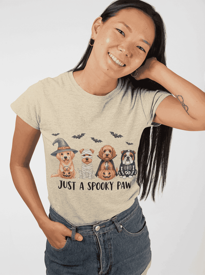 Halloween Dog Lovers - Unisex Tee Spooky Pet Shirt - Purrfect Pet Haven