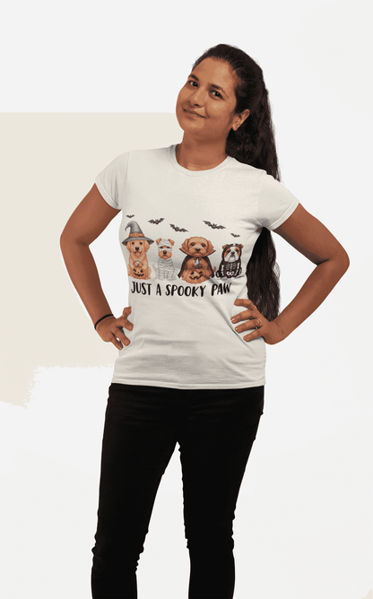 Halloween Dog Lovers - Unisex Tee Spooky Pet Shirt - Purrfect Pet Haven