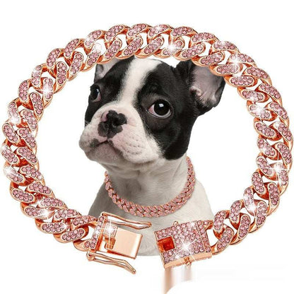 Stylish Cuban Link Chain for Small, Medium, and Large Dogs and Cats | Purrfect Pet Haven
