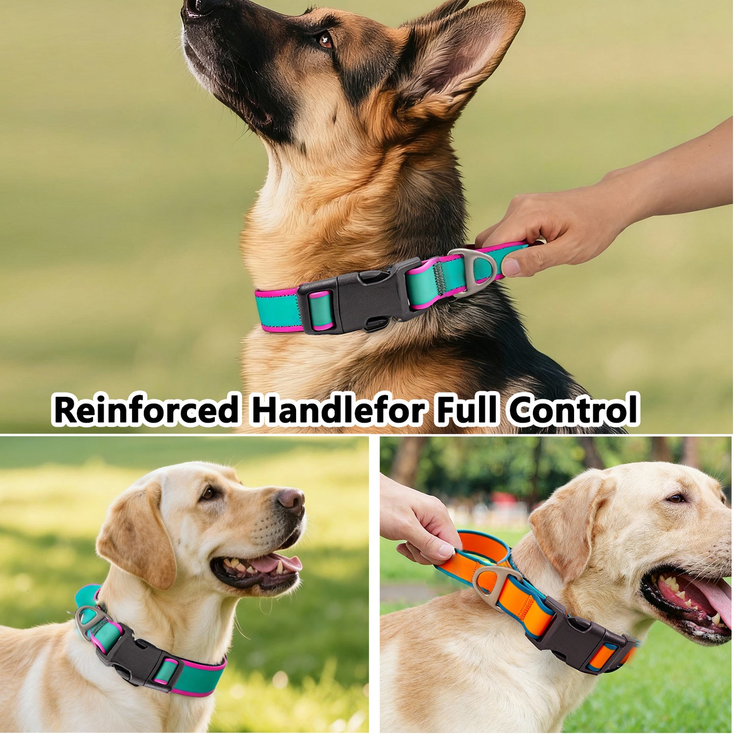 Tactical Dog Collar - Waterproof Working Dog Control Collar - Purrfect Pet Haven