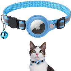 Apple Air Tag Tracker Protective Cover Anti-missing Pet Positioning Reflective Cat Collar - Purrfect Pet Haven