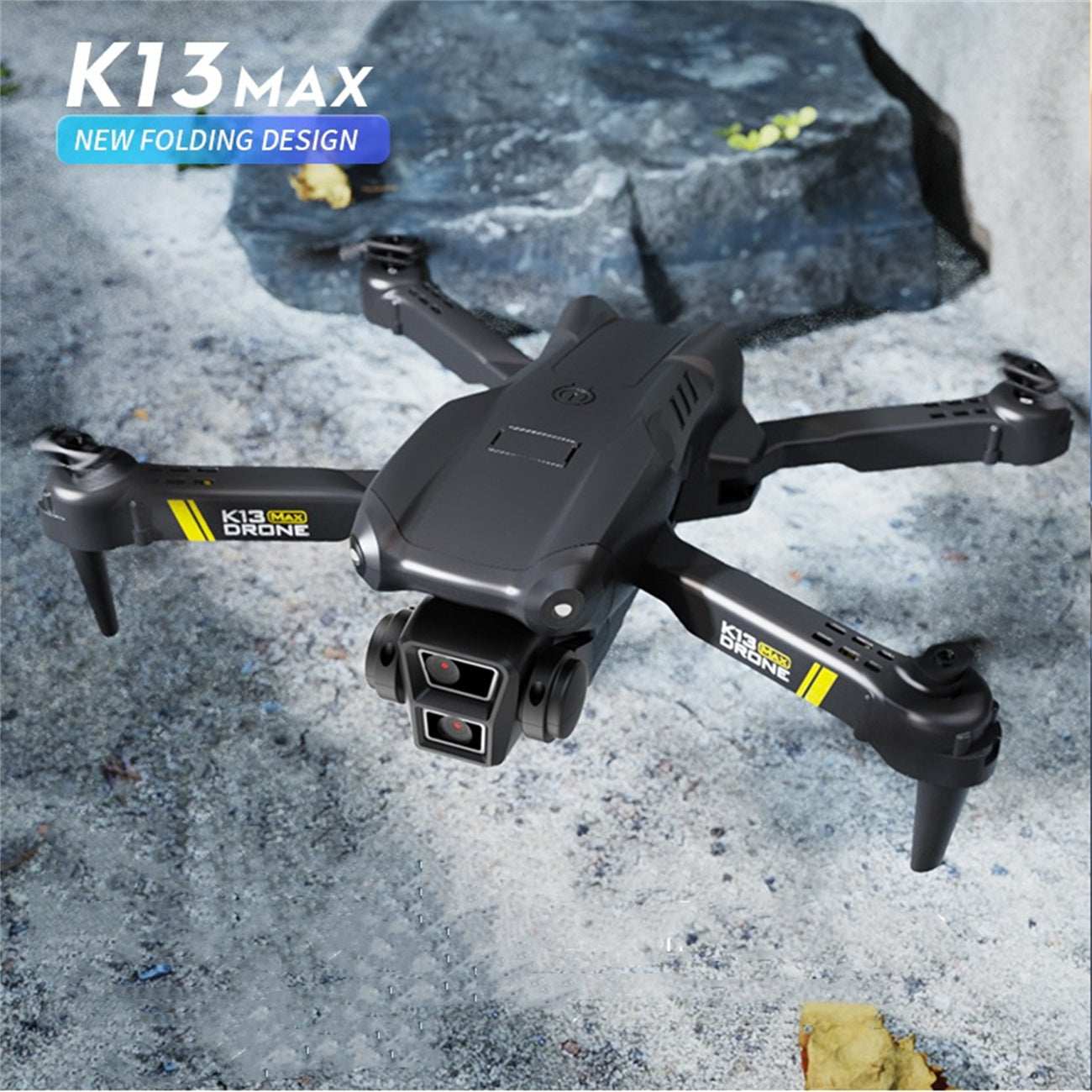 K13 Smart Pet Photography Drone with 2 Batteries - Beginner Friendly - Purrfect Pet Haven