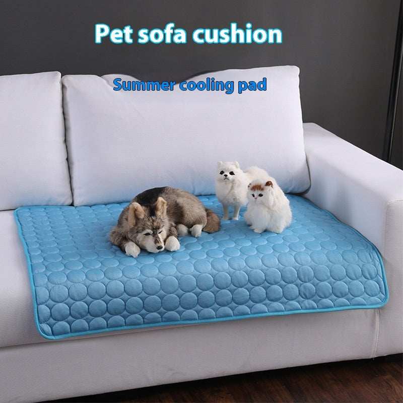 Dog Cooling Mat Summer Pets Cold Bed Extra Large For Small Big Dogs - Purrfect Pet Haven