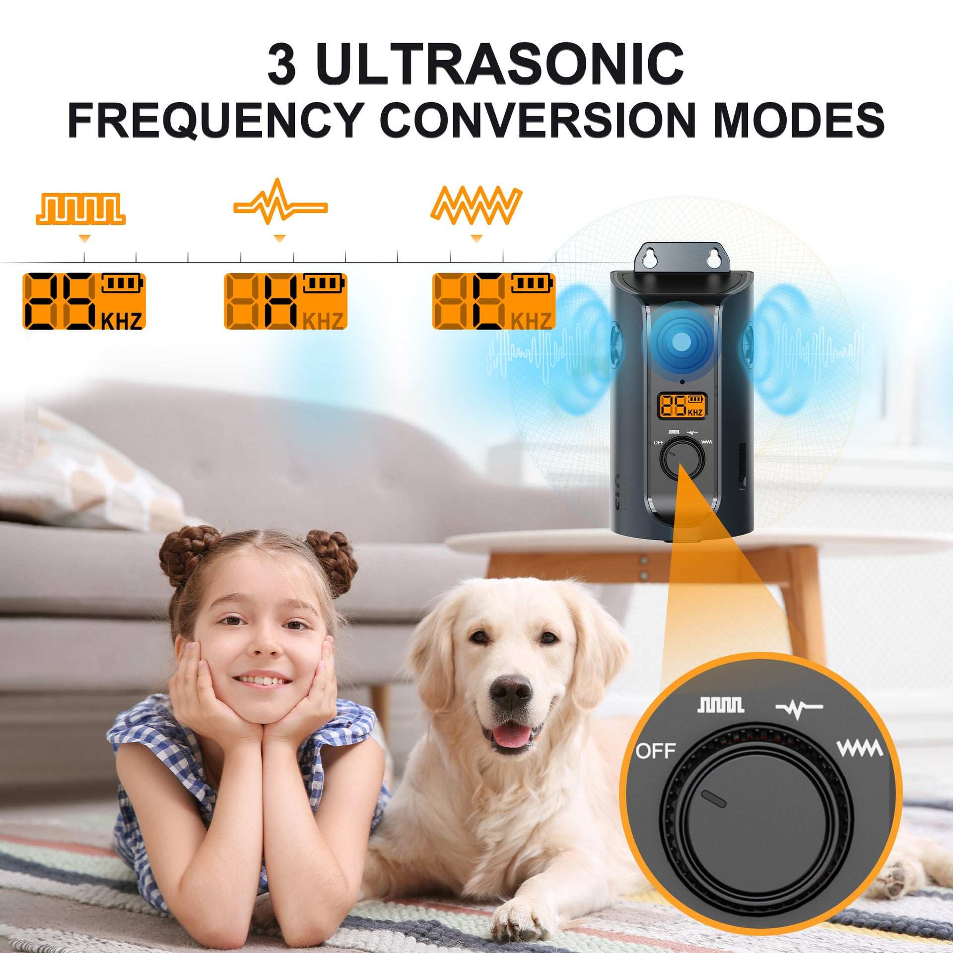 Pet Ultrasound Stoppers Outdoor Intelligent Anti-barking Device - Purrfect Pet Haven