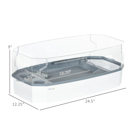 Turtle Tank - Complete Aquarium Kit with Filter & Pump - Purrfect Pet Haven
