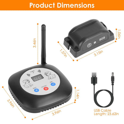 Wireless Dog Fence System - 328FT GPS - Purrfect Pet Haven