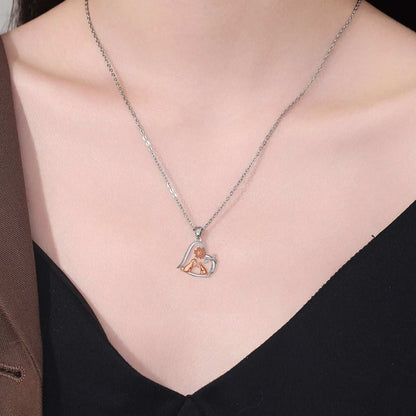 Pastoral Style Pendant Dog Necklace Women - Purrfect Pet Haven