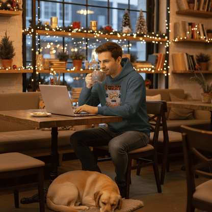 Furry and Bright Holiday Hoodie for Pet Lovers - Cozy Gift - Purrfect Pet Haven