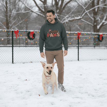Santa Paws Holiday Hoodie for Dog Lovers - Cozy Festive Gift - Purrfect Pet Haven