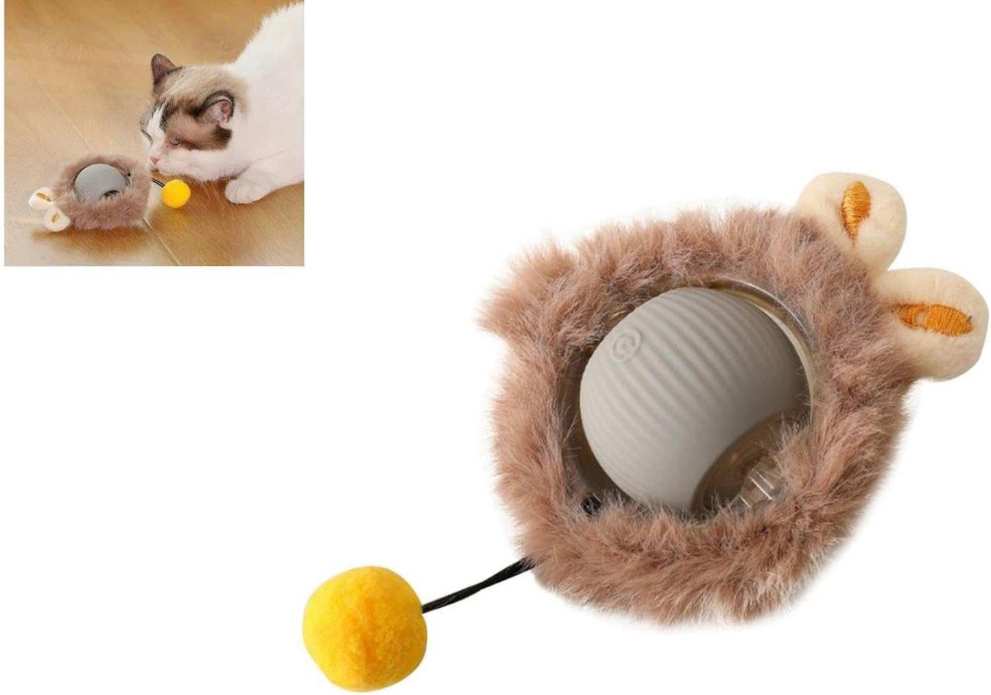 Smart Interactive Rolling Ball - Automatic Pet Toy for Cats & Dogs - Purrfect Pet Haven