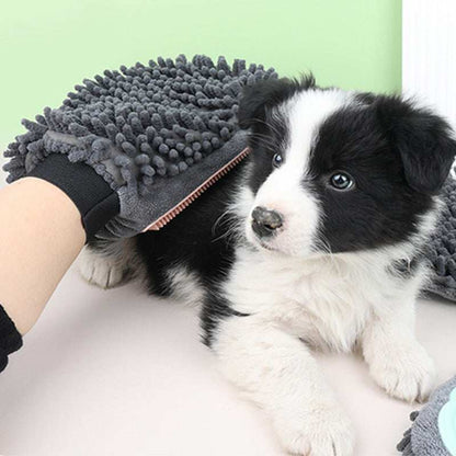 Pet Bathing Brush 2-in-1 Dog and Cat Grooming Glove - Purrfect Pet Haven