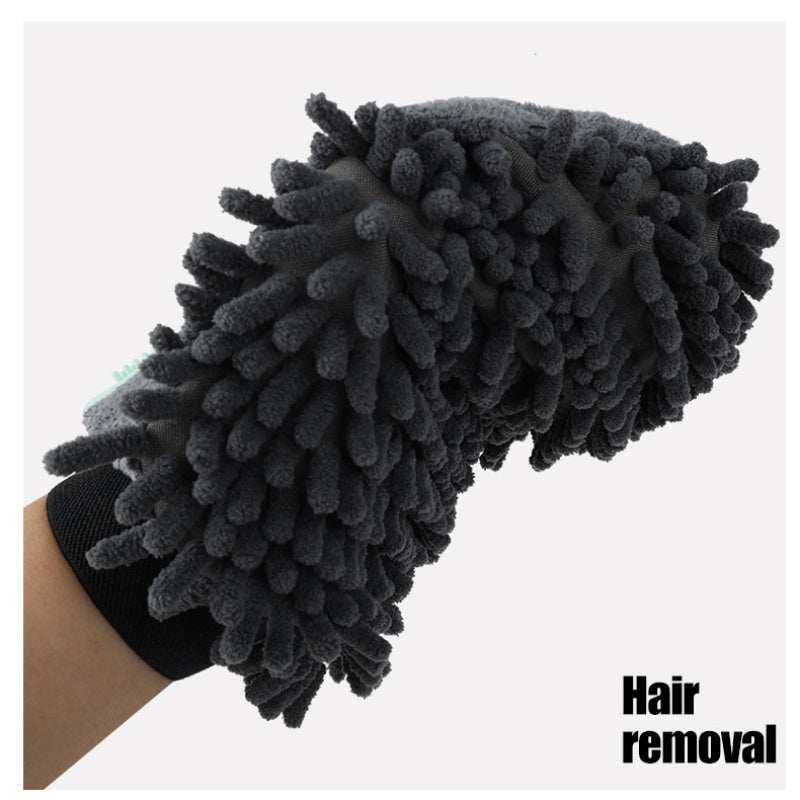 Pet Bathing Brush 2-in-1 Dog and Cat Grooming Glove - Purrfect Pet Haven