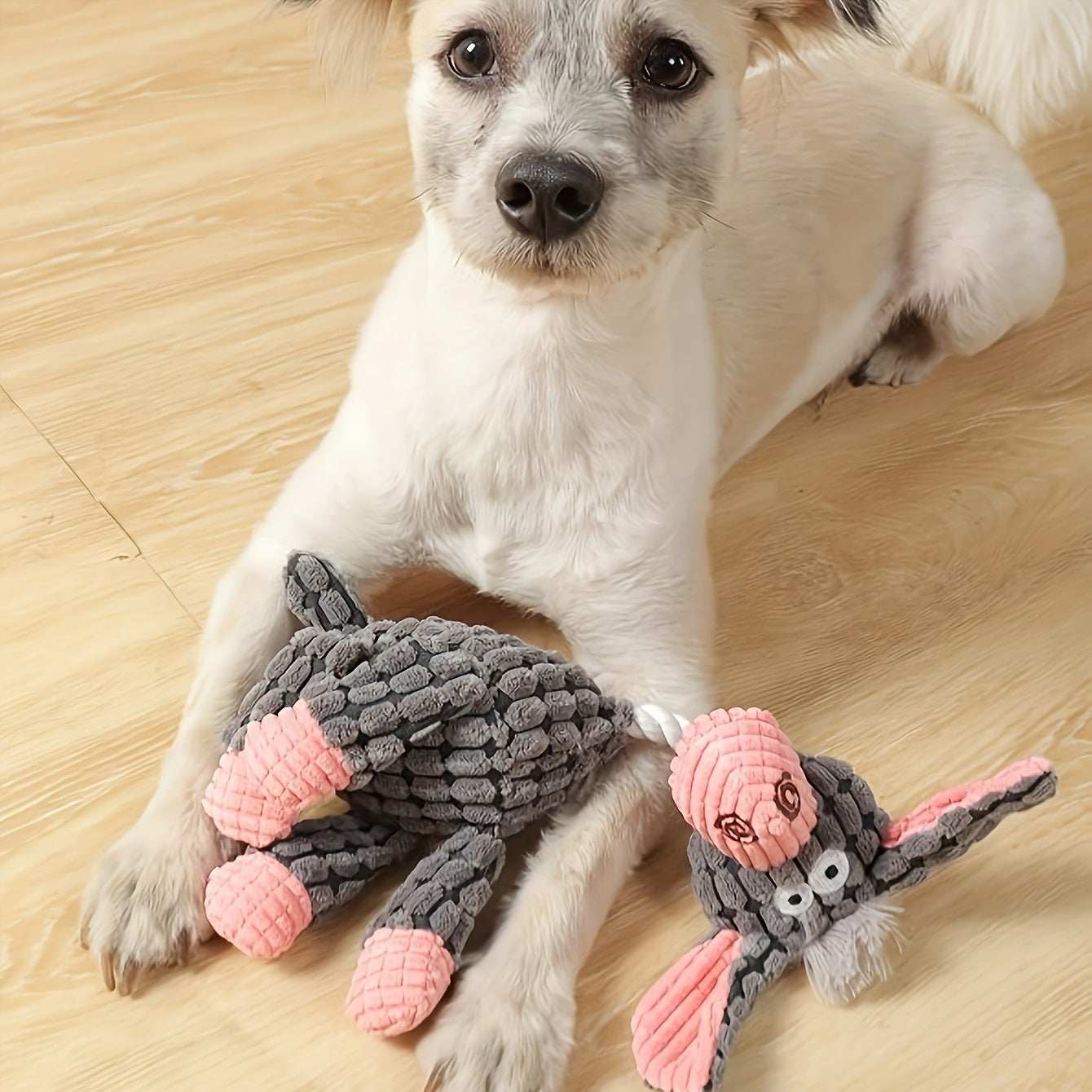 Soft Durable Stuffed Animal Plush Dog Chew Squeaky Toy - Purrfect Pet Haven