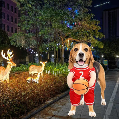 Dog Halloween Costume Basketball Player Jersey - Purrfect Pet Haven