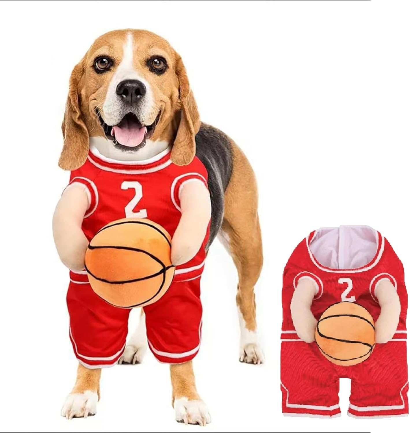 Dog Halloween Costume Basketball Player Jersey - Purrfect Pet Haven