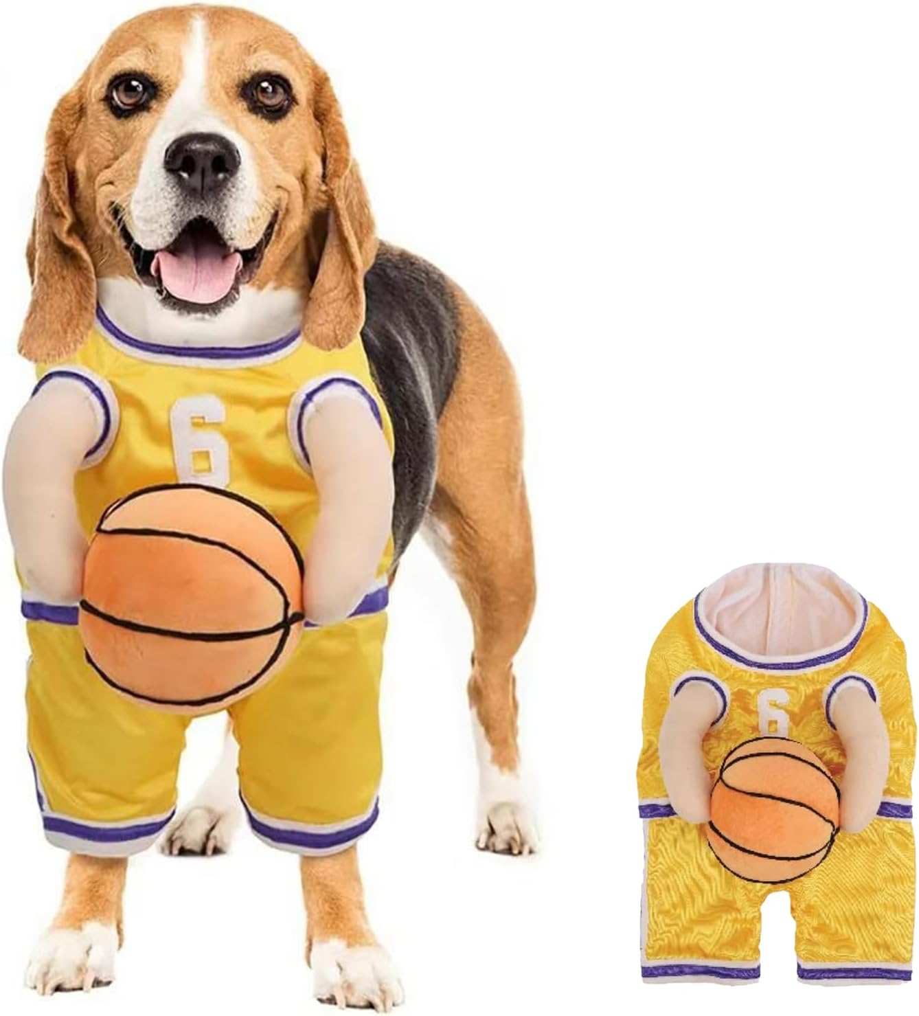 Dog Halloween Costume Basketball Player Jersey - Purrfect Pet Haven