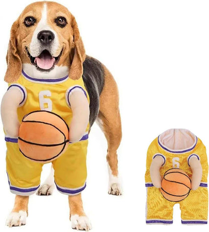 Dog Halloween Costume Basketball Player Jersey - Purrfect Pet Haven