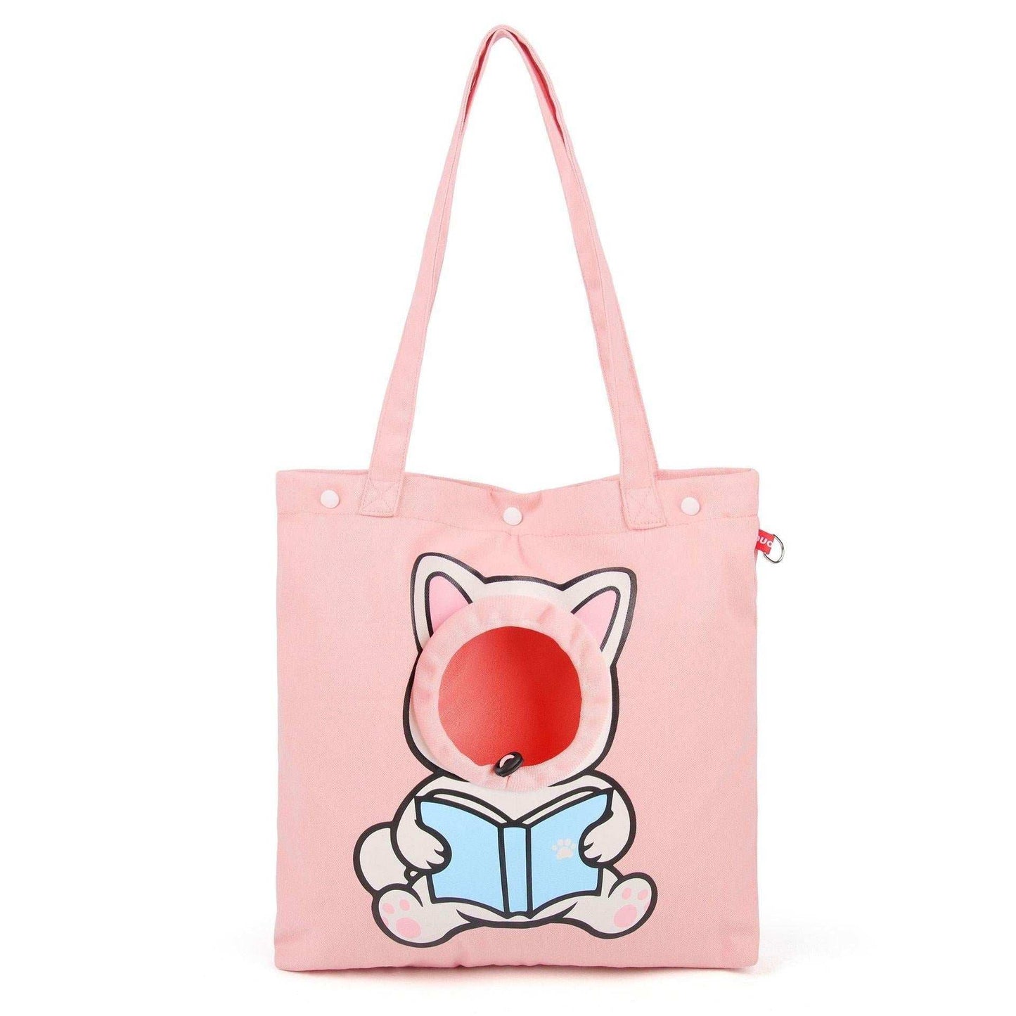 Cute Open Hole Cat Carrier Canvas Tote - Purrfect Pet Haven