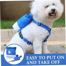 Cute Schoolbag Dog Treat Backpack Bag with Leash - Purrfect Pet Haven