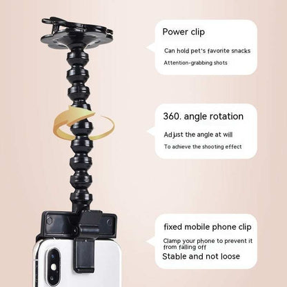 Pet Selfie Stick - Mobile Phone Camera Holder for Dogs & Cats - Purrfect Pet Haven