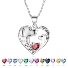 S925 Sterling Silver Cute Dog Necklace Mother's Day Series Sweater Chain - Purrfect Pet Haven