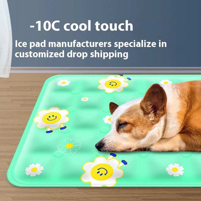 Pet Cooling Cold Pad Summer Cooling Pet Supplies - Small to XXL - Purrfect Pet Haven