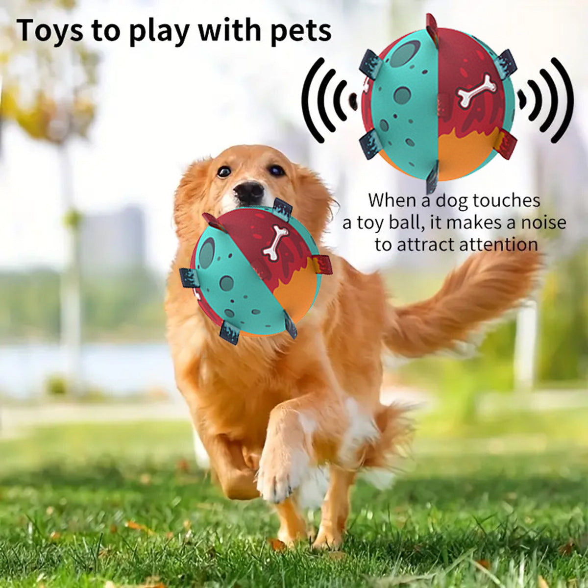 Dog Soccer Ball - Interactive Tug Toy with Straps - Purrfect Pet Haven