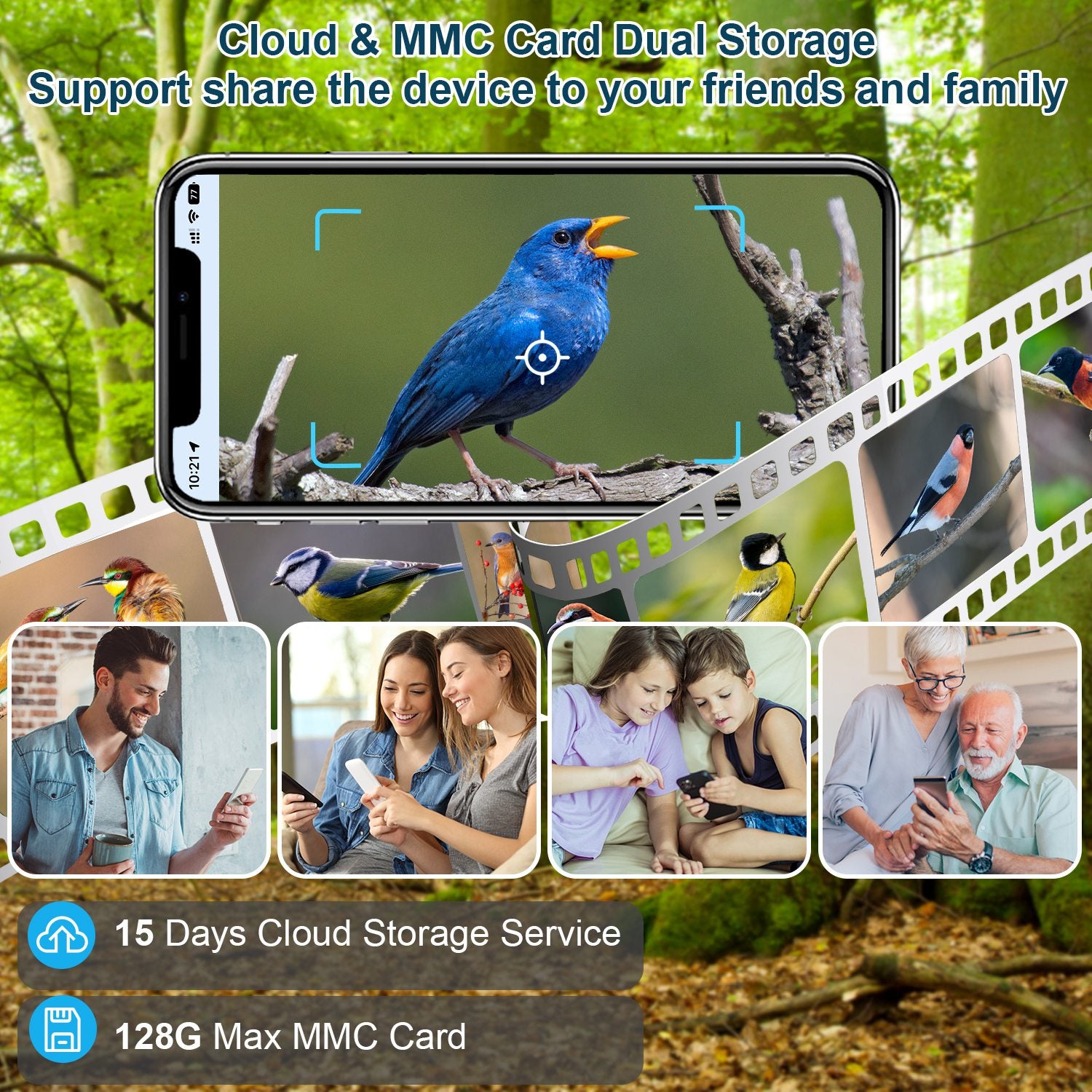 BirdCam Pro Feeder - Smart Solar HD Camera with AI ID - Purrfect Pet Haven