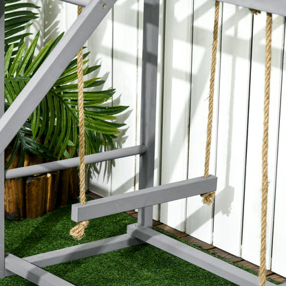 Chicken Activity Playground - Swings & Perches for 3-4 Hens - Purrfect Pet Haven