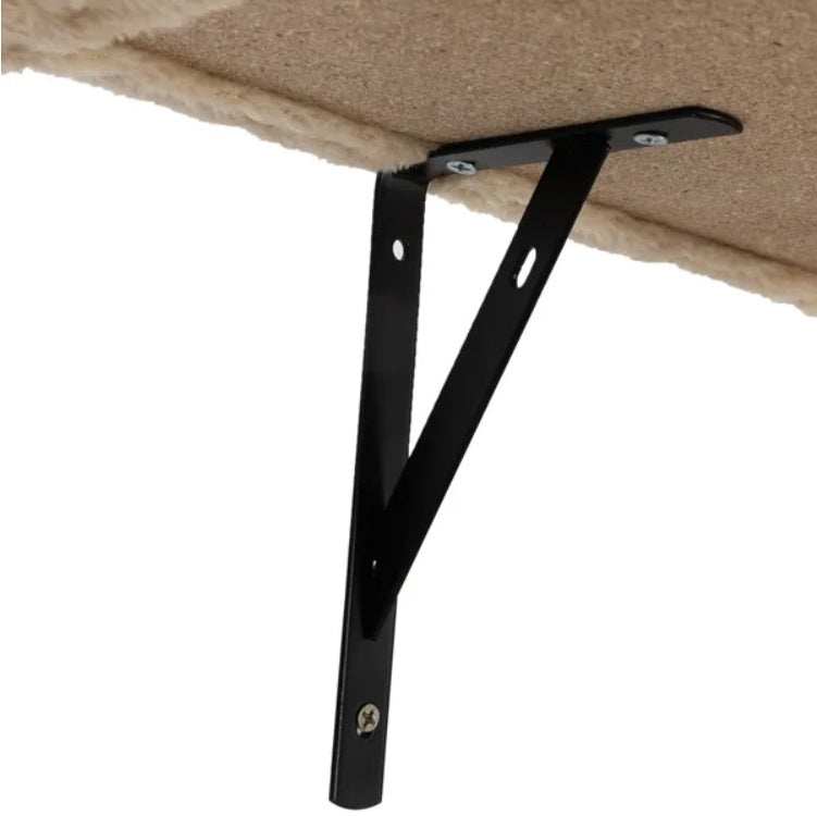 5 Pcs Wall Mounted Cat Climber Set  Floating Cat Shelves And Perches  Cat Activity Tree With Scratching Posts  Modern Cat Furniture - Purrfect Pet Haven