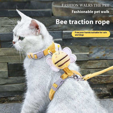 Cute Bumblebee Small Pet Adjustable Dog Cat Harness with Lead - X-Small to Medium - Purrfect Pet Haven