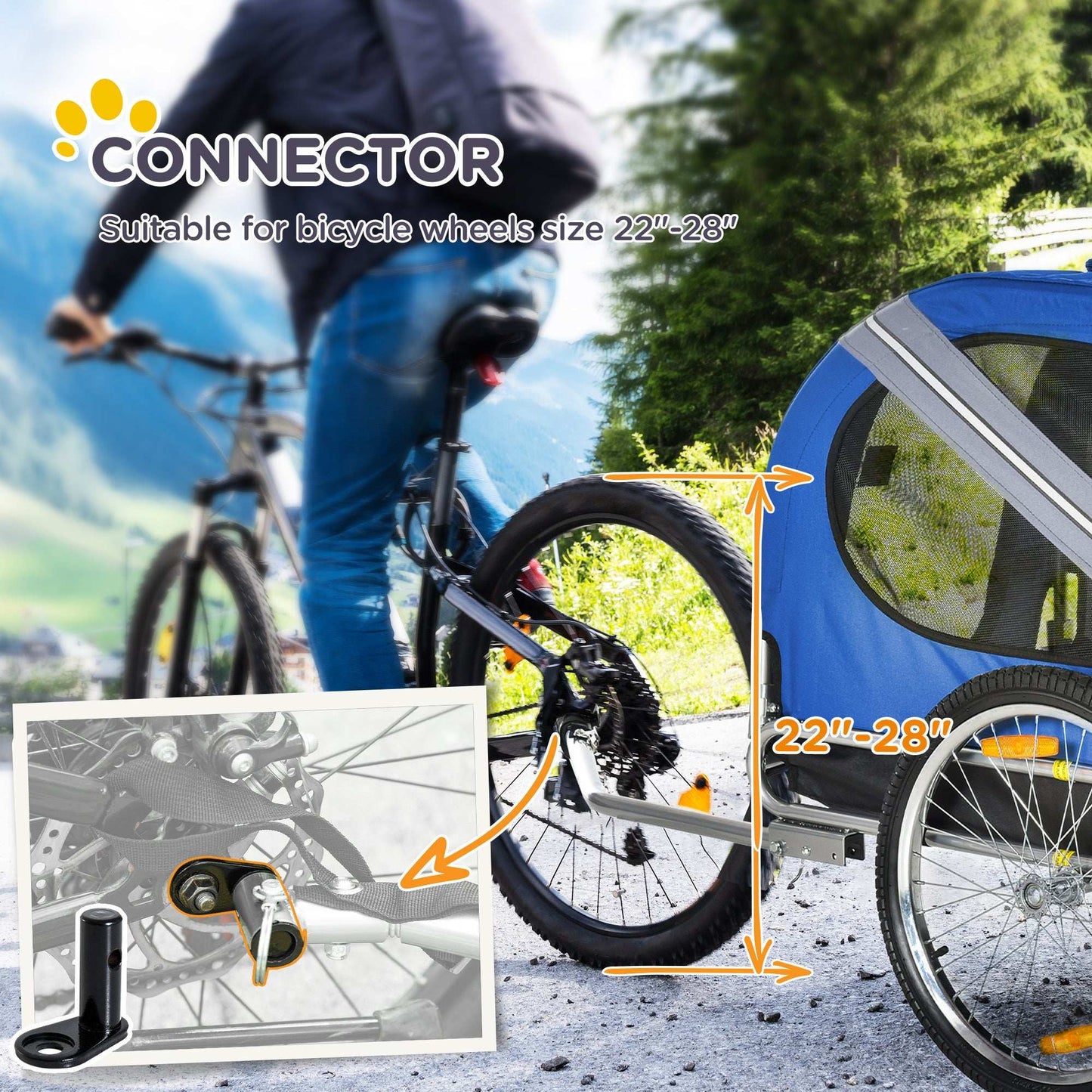 Bicycle Trailers, Pet Carts, Bicycle Carts, Cargo Transport Accessories - Purrfect Pet Haven