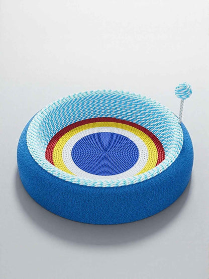 Round Cat Scratching Posts Pet Nest