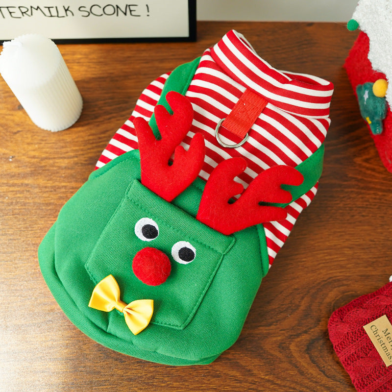 Christmas Reindeer Pet Costume - Dog & Cat Holiday Outfit - Purrfect Pet Haven