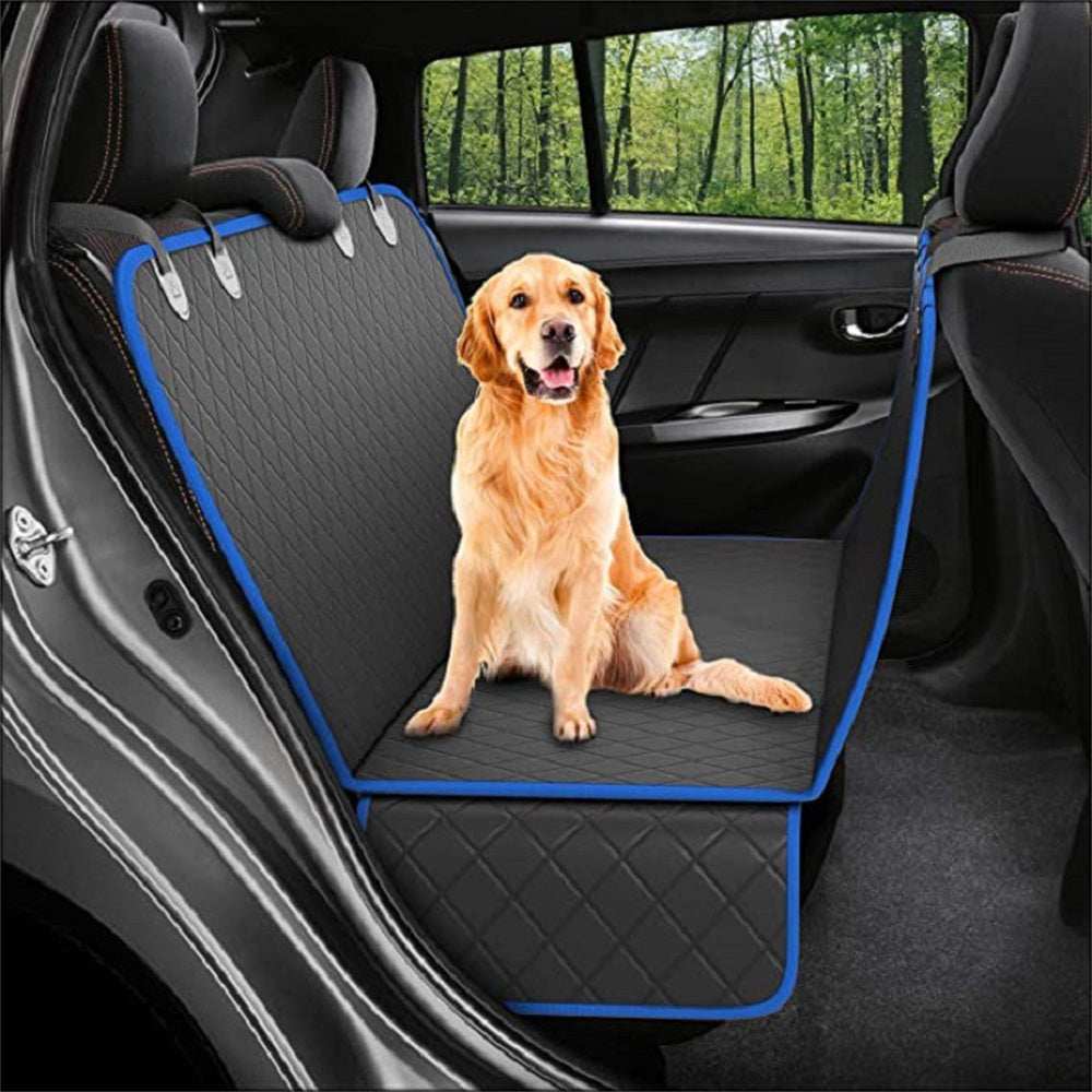 Back Seat Dog Car Cover Pet Hammock Safety Protector Mat - Purrfect Pet Haven