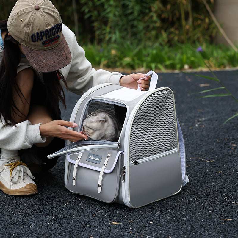 Breathable Four Seasons Universal Portable Travel Pet Carrier Bag - Purrfect Pet Haven