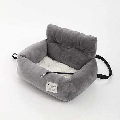 Soft Plush Nest Pet Bed Car Seat - Secure Your Pet - Purrfect Pet Haven