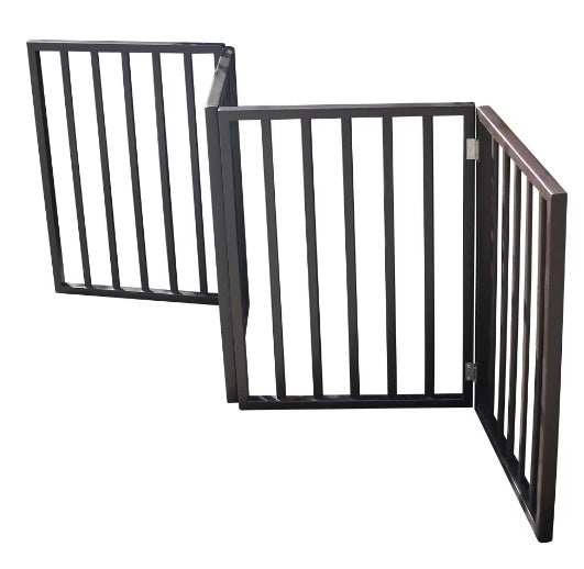 Pet Gate Dog Gate For Doorways - Foldable Safety Barrier - Purrfect Pet Haven