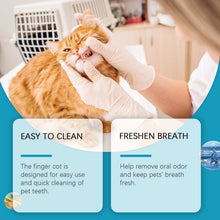 Pet Cleaning Teeth, Dental Plaque, Cleansing Repair, Refreshing Care Finger Cots - Purrfect Pet Haven